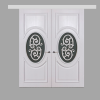 Подвійні розсувні двері Impero  з масиву ясена - Фото 2